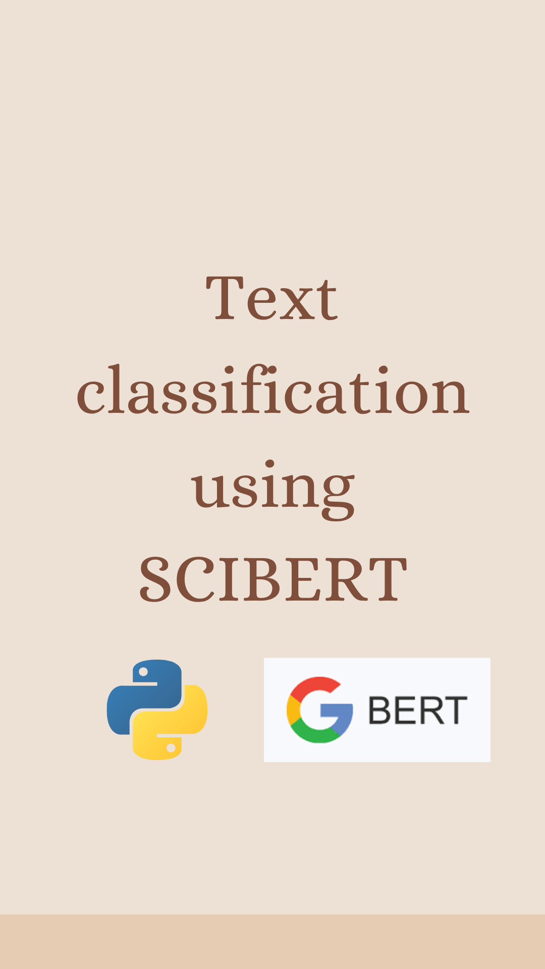 Text Classification Using SciBERT